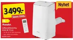 Jula Luftkonditionering 3520 W 73 cm, SEK 3499 erbjuda