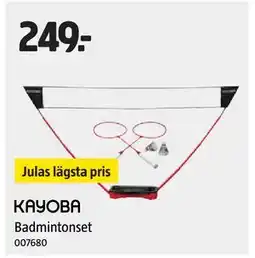 Jula Badmintonset, SEK 249 erbjuda