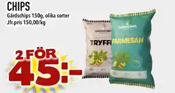 Bonum Matmarknad GÅRDCHIPS Chips erbjuda