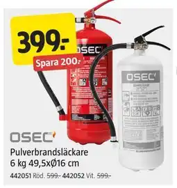 Jula Pulverbrandsläckare, SEK 399 erbjuda