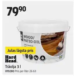 Jula Träolja 3 l, SEK 79.9 erbjuda