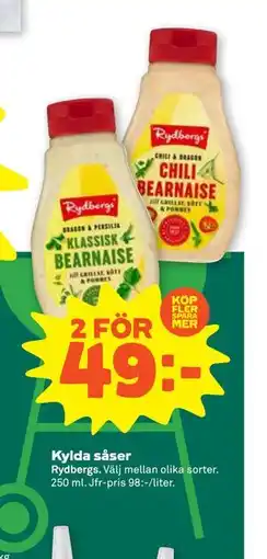 Stora Coop Kylda såser, SEK 49 erbjuda