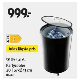 Jula Partycooler 30 l 67xØ41 cm, SEK 999 erbjuda