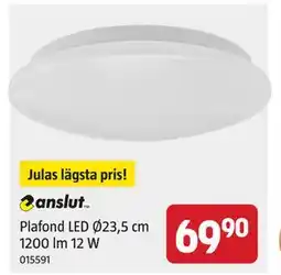Jula Plafond LED Ø23,5 cm 1200 lm 12 W, SEK 69.9 erbjuda