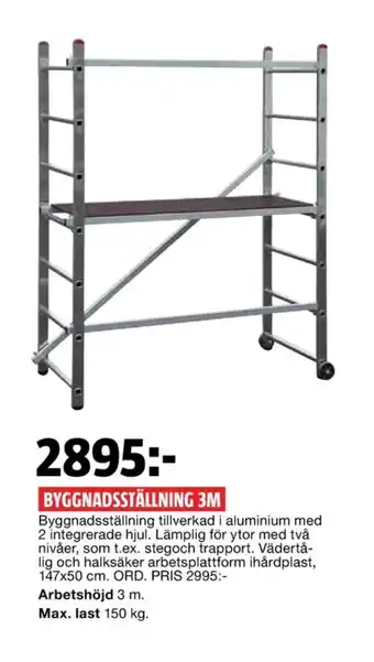 Bauhaus Ställning erbjuda