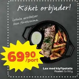 Stora Coop Lax med klyftpotatis, SEK 69.9 erbjuda