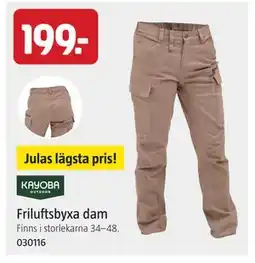 Jula Friluftsbyxa dam, SEK 199 erbjuda