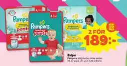 Stora Coop Blöjor, SEK 189 erbjuda