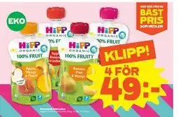 Stora Coop Ekologisk klämpåse, SEK 49 erbjuda