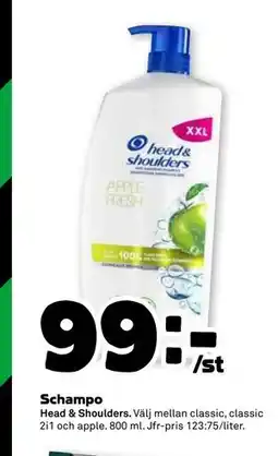 Stora Coop Schampo, SEK 99 erbjuda