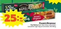 Stora Coop Pizzakit/Minipizzor, SEK 25 erbjuda