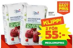 Stora Coop Syltsocker, Medlemspris erbjuda