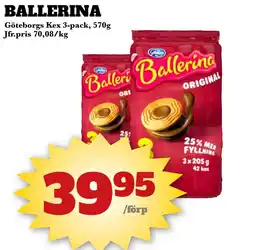 Bonum Matmarknad GÖTEBORGS Ballerina erbjuda