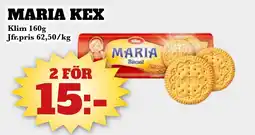 Bonum Matmarknad KLIM Maria kex erbjuda