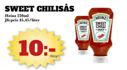 Bonum Matmarknad HEINZ Sweet chilisås erbjuda