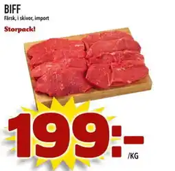 Din Mat Biff erbjuda