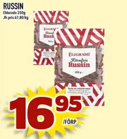 Din Mat ELDORADO Russin erbjuda