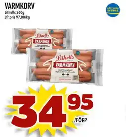 LITHELLS Varmkorv