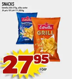 Din Mat ESTRELLA Snacks erbjuda