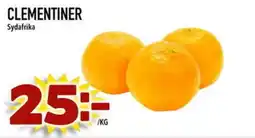 Din Mat Clementiner erbjuda