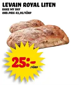 Nelins Levain royal liten erbjuda