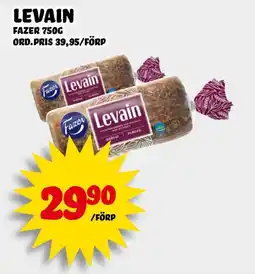 Nelins FAZER Levain erbjuda