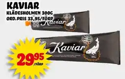 Nelins KLÄDESHOLMEN Kaviar erbjuda