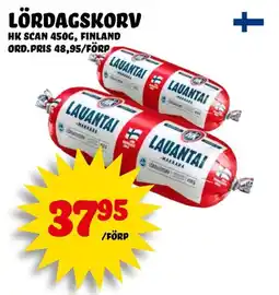 Nelins HK SCAN Lördagskorv erbjuda