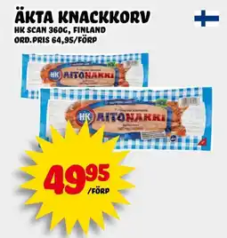 HK SCAN Äkta knackkorv