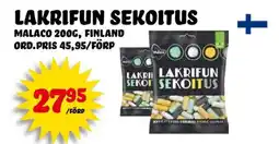 MALACO Lakrifun sekoitus