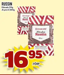 Nelins ELDORADO Russin erbjuda