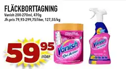 Nelins VANISH Fläckborttagning erbjuda