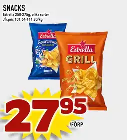 Nelins ESTRELLA Snacks erbjuda