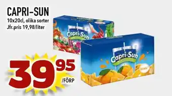 Nelins Capri-sun erbjuda
