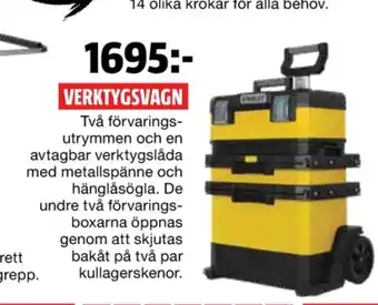 Bauhaus Stanley Verktygsvagn erbjuda