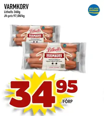 MatArket LITHELLS Varmkorv erbjuda