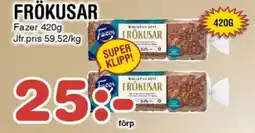 Nya Pulsen FAZER Frökusar erbjuda
