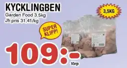 Nya Pulsen GARDEN FOOD Kycklingben erbjuda
