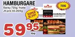 Nya Pulsen SARAY Hamburgare erbjuda