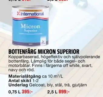 Bauhaus Micron Superior Målarfärg erbjuda