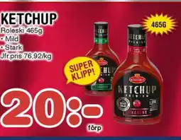 Nya Pulsen KETCHUP erbjuda