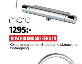 Bauhaus Mora Termostatblandare erbjuda