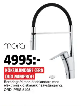 Bauhaus Mora Köksblandare erbjuda