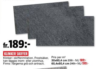 Bauhaus Klinker erbjuda