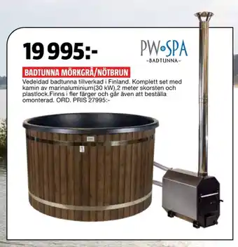 Bauhaus Pw Spa Badtunna erbjuda