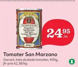 Hemköp Garant Tomater San Marzano erbjuda