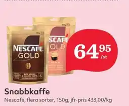 Hemköp Nescafé Snabbkaffe erbjuda