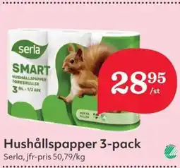 Hemköp SERLA Hushållspapper erbjuda