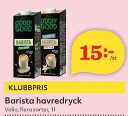 Hemköp VALIO Barista havredryck erbjuda
