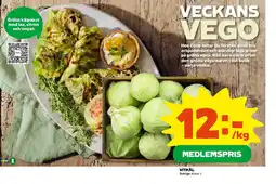 Coop Vitkål erbjuda